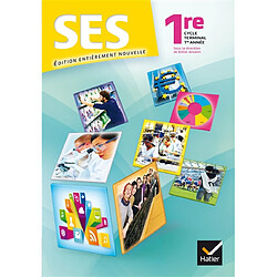 SES sciences économiques et sociales 1re : cycle terminal 1re année - Occasion