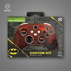 Kit Accessoire personnalisé Just For Games DC Batman pour Xbox Series X et S Rouge et Noir