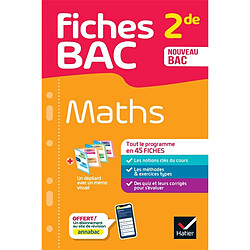 Maths 2de : nouveau bac