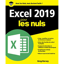 Excel 2019 pour les nuls · Occasion Greg Harvey
