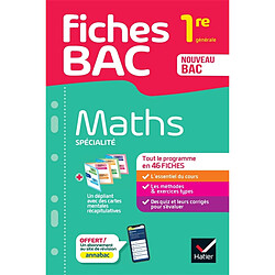 Maths spécialité, 1re générale : nouveau bac