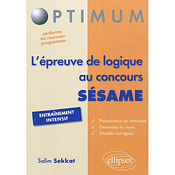 L'épreuve de logique au concours Sésame