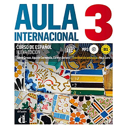 Aula internacional 3 : curso de espanol, B1 - Occasion
