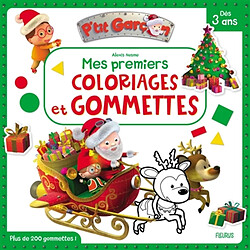 Mes premiers coloriages et gommettes : Noël