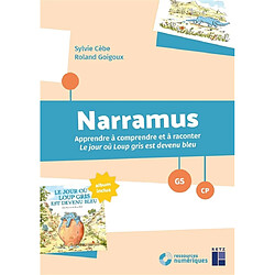 Narramus, GS, CP : apprendre à comprendre et à raconter Le jour où Loup gris est devenu bleu