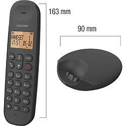 Logicom DECT ILOA 150 SOLO - Ardoise