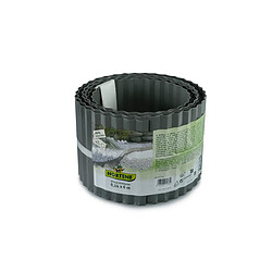 Nortene Bordure acier STEELY BORDURA - Gris - 0,14 x 6 m