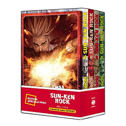 Sun-Ken rock : pack spécial vol. 01 à 04 + carnet de notes offert
