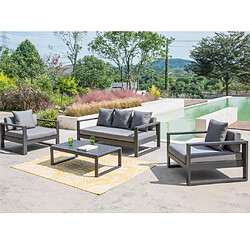 Salon de Jardin MOLOKAI Vente-Unique - Anthracite