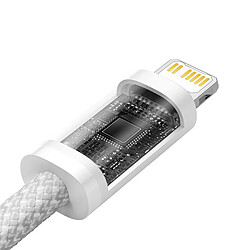 Acheter Baseus Câble USB-C/Lightning 20W - 2m, Blanc