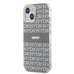 Acheter DKNY Coque pour iPhone 14 MagSafe - Beige