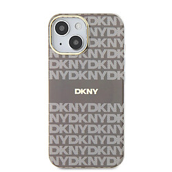 DKNY Coque pour iPhone 14 MagSafe - Beige