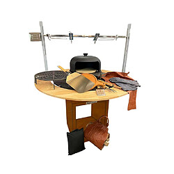 Mirichaud Brasero Corten 95 avec Accessoires Complets