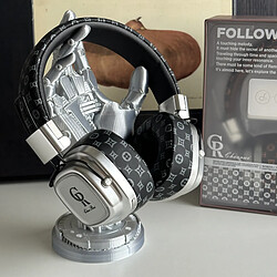 Casque BLK Pro - Argent