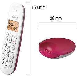 Logicom DECT ILOA 150 Solo - Framboise