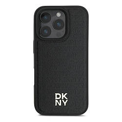 DKNY Coque Arrière pour iPhone 16 Pro MagSafe - Noir