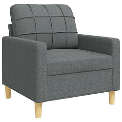 Acheter Zmh Ensemble de canapés 3 pcs - Gris foncé