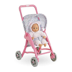 Corolle Poussette florale pour poupon - Beige