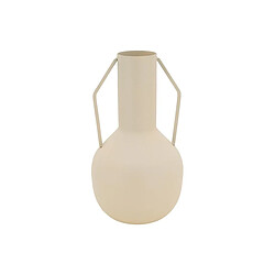Aubry Gaspard Vase en métal MELTIK - Beige