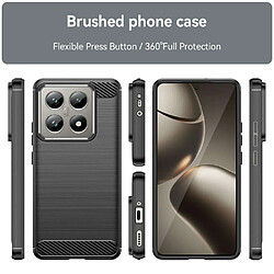 Htdmobiles IKEA Xiaomi 14T Pro Coque Silicone - Noir