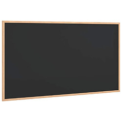 vidaXL Tableau noir 100x55 cm - Noir