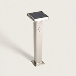 Ledkia Barton Balise Extérieure Solaire - Argent