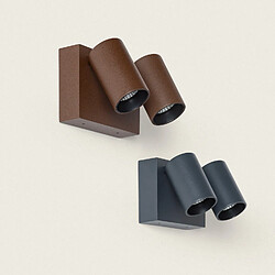 Ledkia Applique Murale Kuriya - Anthracite