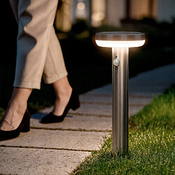 Ledkia Balise Solaire Barton Argent