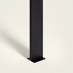 Acheter Ledkia Balise Extérieure Solaire Efren Square Noir