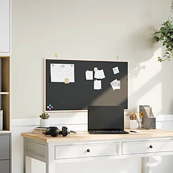 vidaXL Tableau noir 100x55 cm - Noir