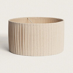 Ledkia Abat-jour Lampe Lin Petrina - Beige