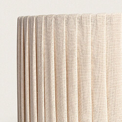 Ledkia Abat-jour Lampe Lin Petrina - Beige