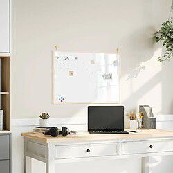 vidaXL Tableau blanc magnétique