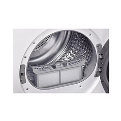 Sèche-linge pompe à chaleur à condensation 60cm 9kg blanc - DV90CGC0A0AH - SAMSUNG pas cher
