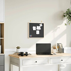 vidaXL Tableau noir 40x40 cm - Noir