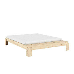 Inside 75 Sommier cadre à lattes - Naturel