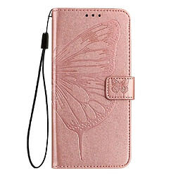 itel S25 Ultra - Étui Rabat Cuir PU Or Rose