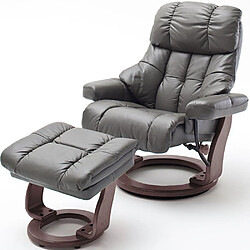 Inside 75 Fauteuil relaxation cuir - Marron
