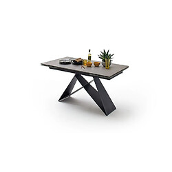 Avis Inside 75 Table repas extensible Konan - Gris