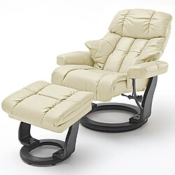 Inside 75 Fauteuil Clairac relax - Crème