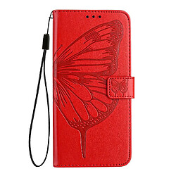 Étui en Cuir Samsung Galaxy A36 5G - Rouge