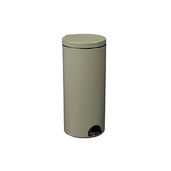 Poubelle à pédale 30l gris vert - 90319 - Elora - ROSSIGNOL