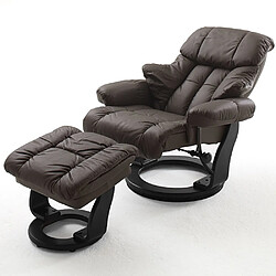 Inside 75 Fauteuil de relaxation pivotant - Marron