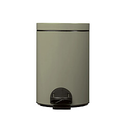 Poubelle à pedale 14l gris ciment - 90194 - Élora - ROSSIGNOL