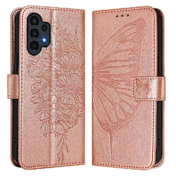 Étui en Cuir Samsung Galaxy A13 4G/5G - Or rose