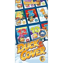 Duck & Cover - Captain Games - Jeu de Cartes 8 Ans+- 2 a 7 Joueurs - 20 Minutes - Asmodee