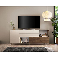 Bestmobilier Buffet bas Estelle - Marron