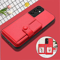 Acheter Coque Samsung Galaxy A06 Premium Fermeture Magnétique - Rouge