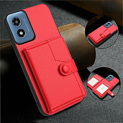 Acheter Coque Moto G Play 4G 2024 Support - Rouge