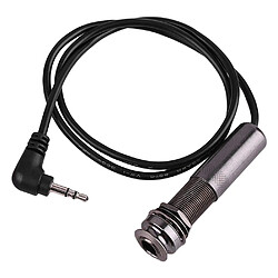 Adaptateur jack guitare - Noir